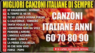 Le più Belle Canzoni Italiane di Sempre 🌲 Musica Italiana anni 60 70 80 90 Playlist 🌲 Italian Music [upl. by Kcirdef]