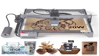 VEVOR Laser Engraver 20W Output Laser Engraving Machine 157quot x 157quot Large Review [upl. by Jaddo]