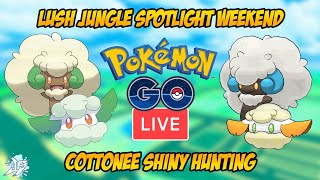 Cottonee Spotlight Weekend  Saturday  Live  Pokemon GO [upl. by Vinita279]