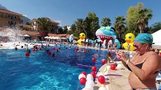 Pool Party Club Hotel Phaselis Rose [upl. by Keraj924]