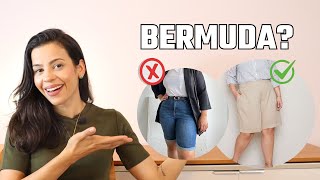 5 MANEIRAS DE USAR BERMUDA E FICAR ELEGANTE [upl. by Alyl]