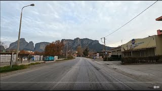 Driving in Greece from Kalampaka to Metsovo [upl. by Flosser725]