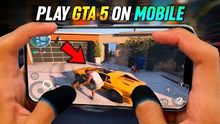 how to play gta 5 in mobile 🤯 gta 5 mobile download  how to download gta v in mobile [upl. by Nissensohn]