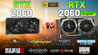 RTX 2060 vs RTX 2060 SUPER in 2023 Test in 7 Games 1080p quotThe Future of Gamingquot [upl. by Anatnas727]