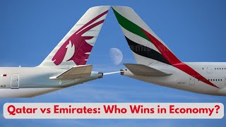 Emirates vs Qatar Which Has The Best Economy Class [upl. by Ekoorb]