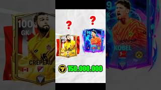 ¡Portero de 1 vs Portero de 150000000 FC Mobile fcmobile fc24 shorts reels mrbeast [upl. by Nonnad]