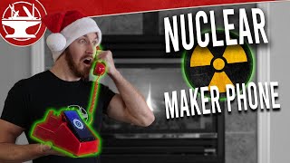 DIY Nuclear Phone MAKER SECRET SANTA [upl. by Enymzaj]