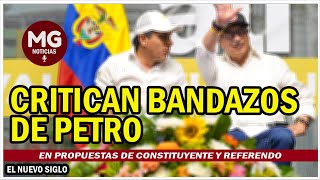 🛑 CRITICAN BANDAZOS DE PETRO EN PROPUESTAS DE CONSTITUYENTE Y REFERENDO [upl. by Mailli]