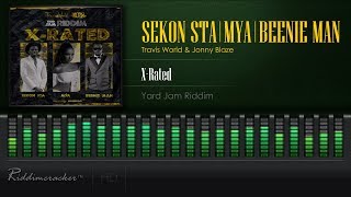 Sekon Sta x Mya x Beenie Man  XRated Yard Jam Riddim 2019 Soca HD [upl. by Eadrahc]