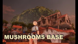 PALWORLD  MUSHROOMS Base On SAKURAJIMA Island BASE TOUR [upl. by Toland]