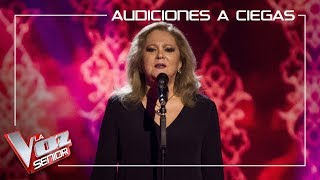 Blanca Villa canta Se nos rompió el amor  Audiciones a ciegas  La Voz Senior Antena 3 2019 [upl. by Dustin]