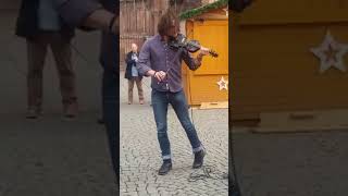 awesome performance by street violinist [upl. by Blaine109]