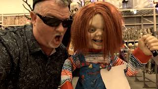 Chucky the killer doll and johnny plan to go trick and treating the whole month [upl. by Gnues]