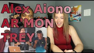 I Spy T Shirt Isnt She Lovely amp Swang MASHUP Alex Aiono Cover FT ARMON AND TREY REACTION 🎵 [upl. by Fonzie]