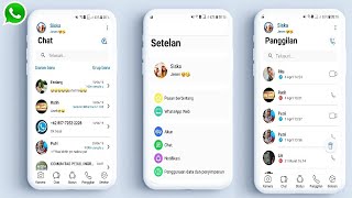 Cara Ubah Tampilan Whatsapp Menjadi Seperti Iphone xsIOS Terbaru 2019 [upl. by Rodavlas]