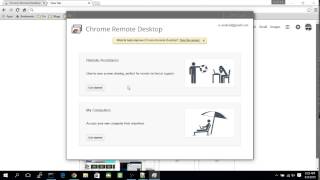 Remote control Windows 10 from Android using Chrome Remote Desktop  setup PC [upl. by Eceinert]