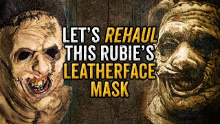 Lets Rehaul this Rubies Leatherface Mask  DIY Project [upl. by Alphonse]