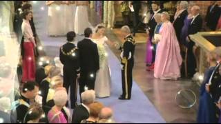 Kronprinsessan Victorias BröllopCrown Princess of Sweden Wedding part one [upl. by Lowrie707]