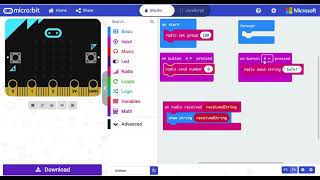 MicroBit Radio Encrypting with If Statements [upl. by Nylessej222]