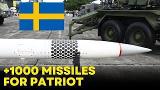 Sweden joined the purchase of 1000 Patriot missiles [upl. by Aneeras515]