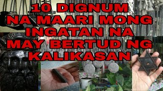 10 DIGNUM na magandang ingatan at may BERTUD NG KALIKASAN  AGIMAT NG KALIKASAN bongskilatade [upl. by Adnam404]