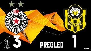 PARTIZAN 31 MALATYASPOR  HIGHLIGHTS  3rd QR of Europa League [upl. by Corley]