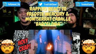 Rappers React To Freddie Mercury and Montserrat Caballé quotBarcelonaquot [upl. by Anahsohs980]