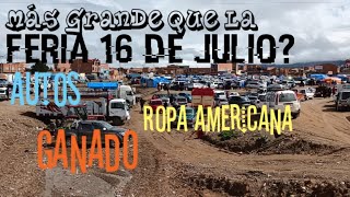 FERIA DE PATACAMAYA  Sorprendido con todo lo que encontré Fardos de ropa autos y más [upl. by Ettezyl]