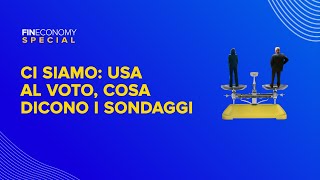 Ci siamo USA al voto cosa dicono i sondaggi [upl. by Esiocnarf]