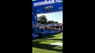 2012 IRONMAN 703 Florida  Lance Armstrong Finish [upl. by Allebram]