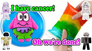 Slime Storytime Roblox  My boyfriend cheated on me while I was fighting cancer [upl. by Onibla37]