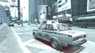 GTA 4 car mod ДПС ВАЗ 2105 [upl. by Shantee130]