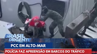 PCC em altomar Polícia apreende toneladas de drogas  Brasil Urgente [upl. by Lytsirk571]