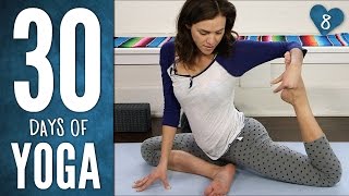 Day 8  Yoga For Healing amp Meditation  30 Days of Yoga [upl. by Karsten]