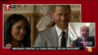 Meghan e Harry contro la casa reale lanalisi di Antonio Caprarica [upl. by Eicram]