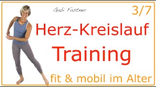 37🔸20 min HerzKreislaufTraining  Stoffwechsel in Schwung ohne Geräte im Stehen [upl. by Anniram]