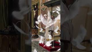 Nothing like fatherly blessing watch how Pope Francis take bless his children [upl. by Aneekan]