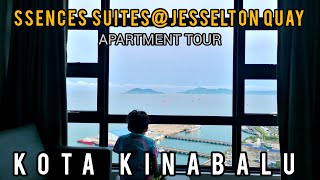 APARTMENT TOUR KOTA KINABALU  SSENCES SUITESJESSELTON QUAY  SABAH [upl. by Kennith818]