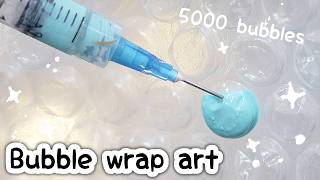 5000 BUBBLE POP PAINT ART this is taking me forever [upl. by Ceciley]