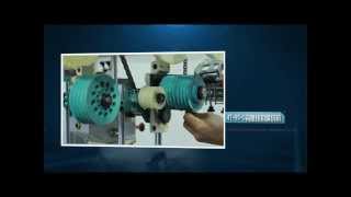 4 spindle fishing line braiding machine [upl. by Ettenay574]