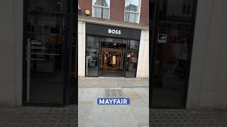 London Mayfair Luxury Mayfair London LuxuryShopping MayfairLondon Boss yslbeauty [upl. by Mead]