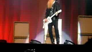 ZZ TOP Bospop 2008 Billy Gibbons guitar solo [upl. by Nickolai]