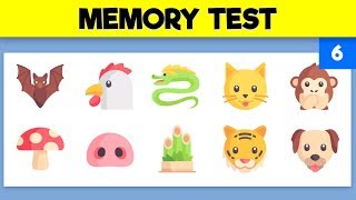 VISUAL MEMORY TEST  Train your visual memory  Video 6 [upl. by Steinway]