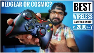 RedGear Pro Wireless Gamepad Unboxing  RedGear Pro Wireless Gamepad vs Cosmic Byte Ares 2021 [upl. by Sneed]