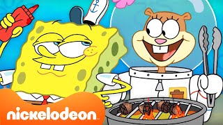 ¡La parrillada de verano al aire libre de Bob Esponja 🍔  Compilación de 30 minutos [upl. by Keri]