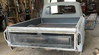 Ford Unibody Custom Tailgate Fabrication [upl. by Enilhtak791]