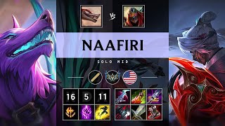 Naafiri Mid vs Zed Triple Kill Dominating  NA Challenger Patch 1422 [upl. by Adnarem]