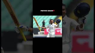 prithvi shaw downfall💔 prithvishaw prithvishawbatting [upl. by Dolan237]