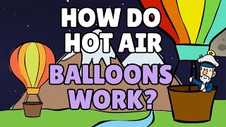 How Do Hot Air Balloons Work  Best Learning Videos For Kids  Thinking Captain [upl. by Kolodgie769]