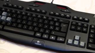 Test du clavier gamer Logitech G105 en Français [upl. by Bartley]